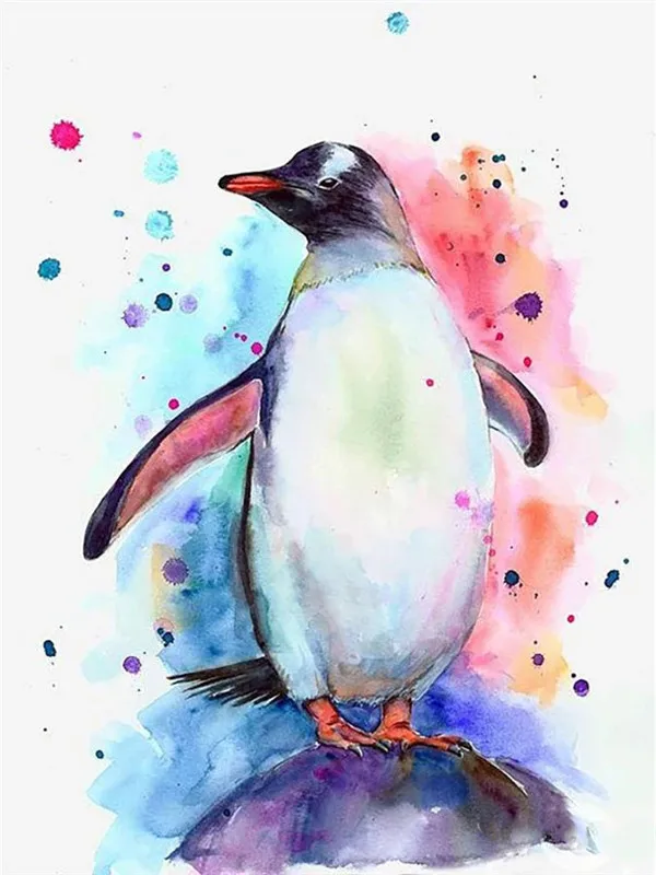 5D DIY Diamond Painting- Full Drill Square/Round- Penguin Diamond Embroidery - Image 12