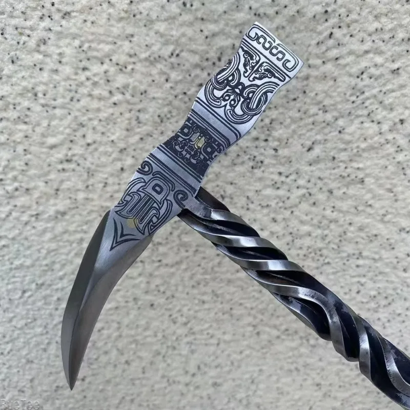 40 cm Multifunctional Outdoor Tool- High Forged Steel- Integrated Camping Hammers- High Hardness