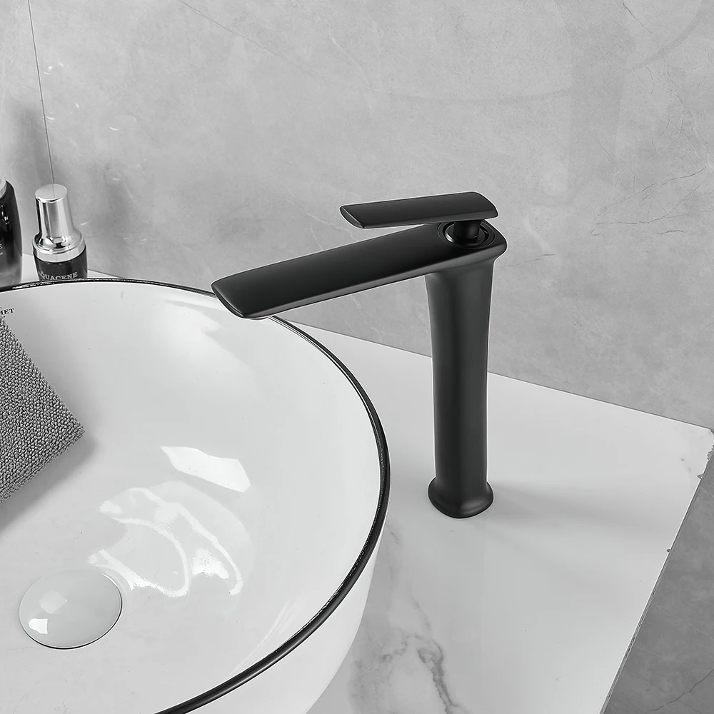 Luxury Black, Rose Gold, Wash Basin Taps- Modern Luxury Basin Faucets Hot/ Cold Water Sink Tap Mixer- Many Color Choices - Image 3