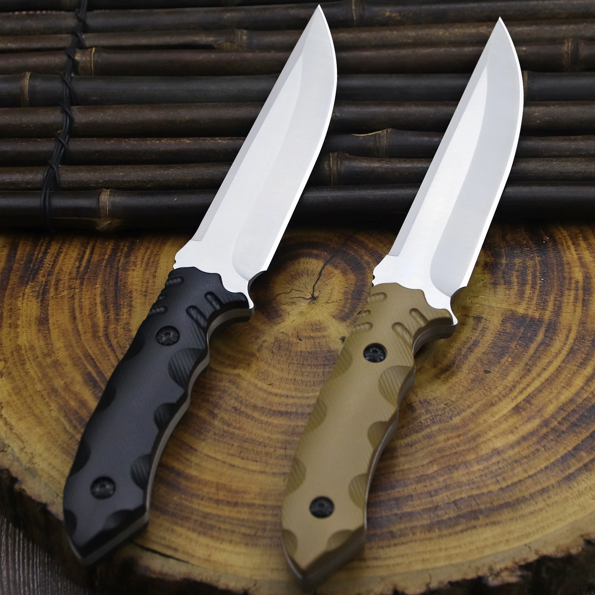 Wilderness, Survival, Straight Knife with K-sheath- High-Hardness Stainless Steel- Full-Tang - Image 4
