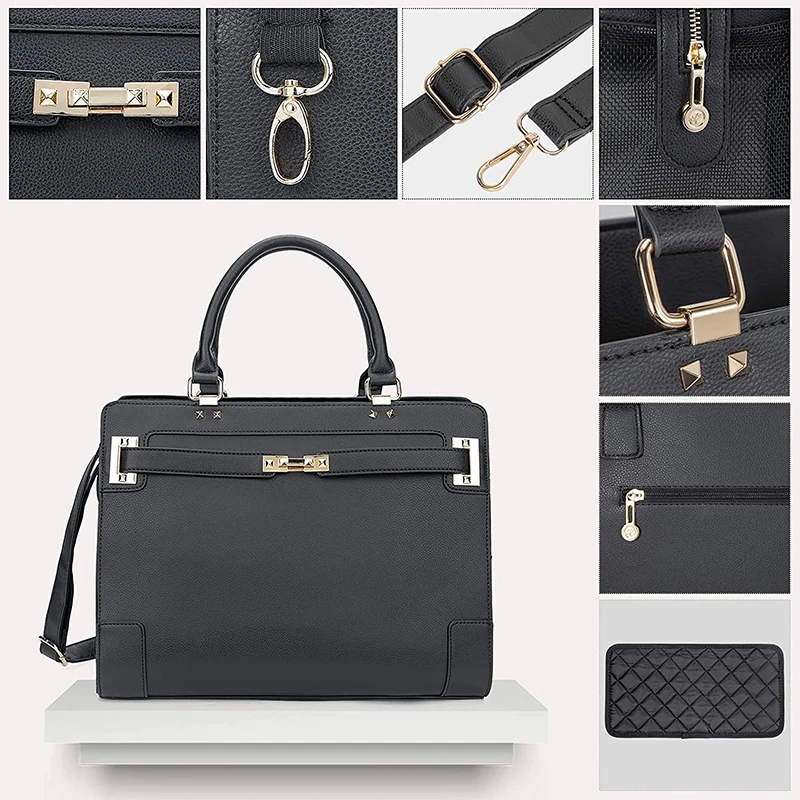 Luxury Small Dog Handbag- Handbag or Shoulder Carrier- Puppy or Small Dog Purse- Gray or Black - Image 5