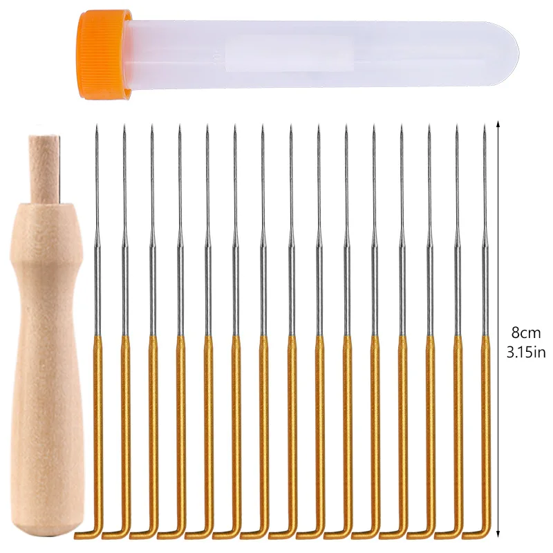 17 Piece Wool Felting Needles - Image 7