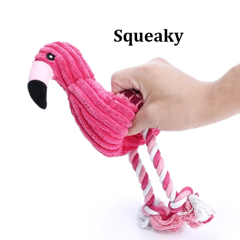 Fabulous Flamingo Dog Chew Toy - Image 2