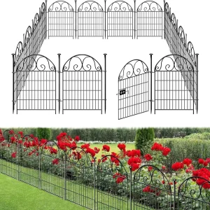Garden Fencing- 36 Inch High- 22 Panels Total Length 48 Ft- Dog Fence