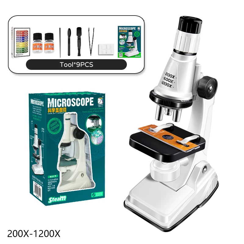 Kids' Educational Science Microscope- STEM Learning Kit Children- 3 Years and Up - Image 17