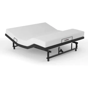 Adjustable King Bed Frame- Remote- USB Charging Station- Electric Bed Base- Zero Gravity- Head and Foot Incline
