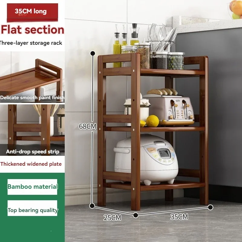 Kitchen Shelf Unit- Floor Standing Multi-Layer Storage Shelves- Extra Storage - Image 16