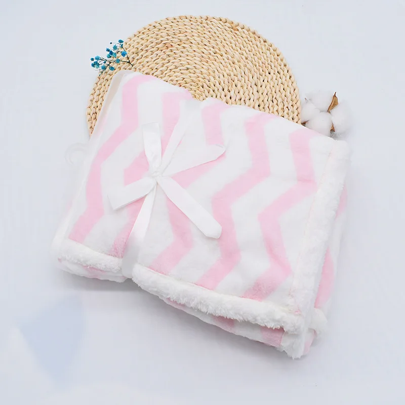 Warm Fleece Baby Blanket- Three Styles - Image 9