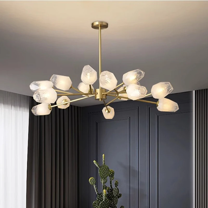 Tulip Dining room Pendant Lamp- Hanging Chandelier- Living Room - Image 3