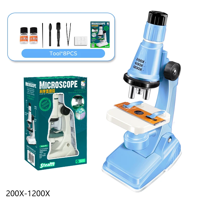 Kids' Educational Science Microscope- STEM Learning Kit Children- 3 Years and Up - Image 19