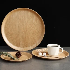 Round Wooden Plates- 5 Sizes
