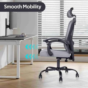 Ergonomic Office Chair- Breathable Mesh- Adjustable Height- Multi-Angle Tilt- Computer Desk Chair