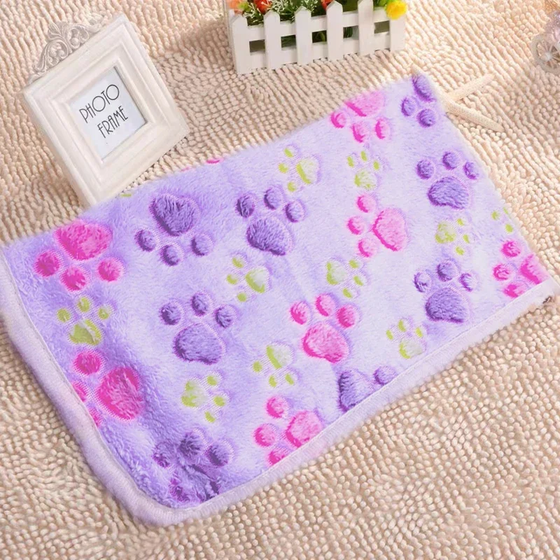 Soft Fleece Cat/ Dog Blanket Bed Mats- Warm Pet Blankets - Image 9