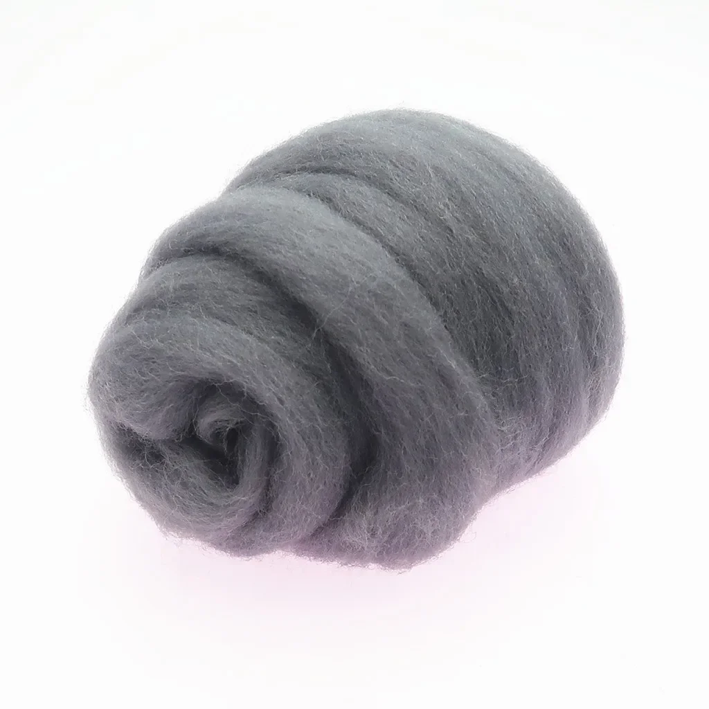 66S Basic Color Series Wool Fiber for Needle Felting - Image 15