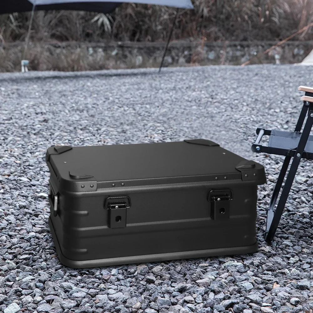 30L- 50L- 80L Aluminum Alloy Camping Storage Box