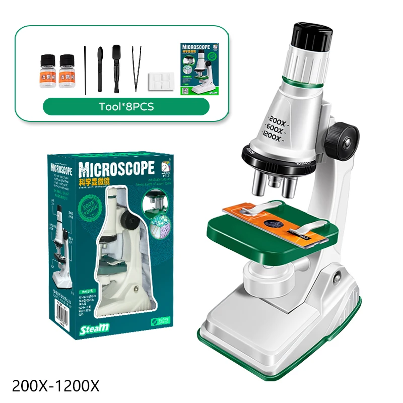 Kids' Educational Science Microscope- STEM Learning Kit Children- 3 Years and Up - Image 18