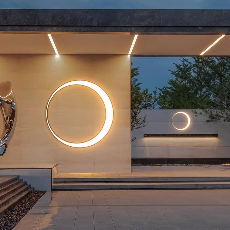 Decorative Stainless Steel wall lamp- 110V 220V - 3 Sizes- Waterproof - Image 3