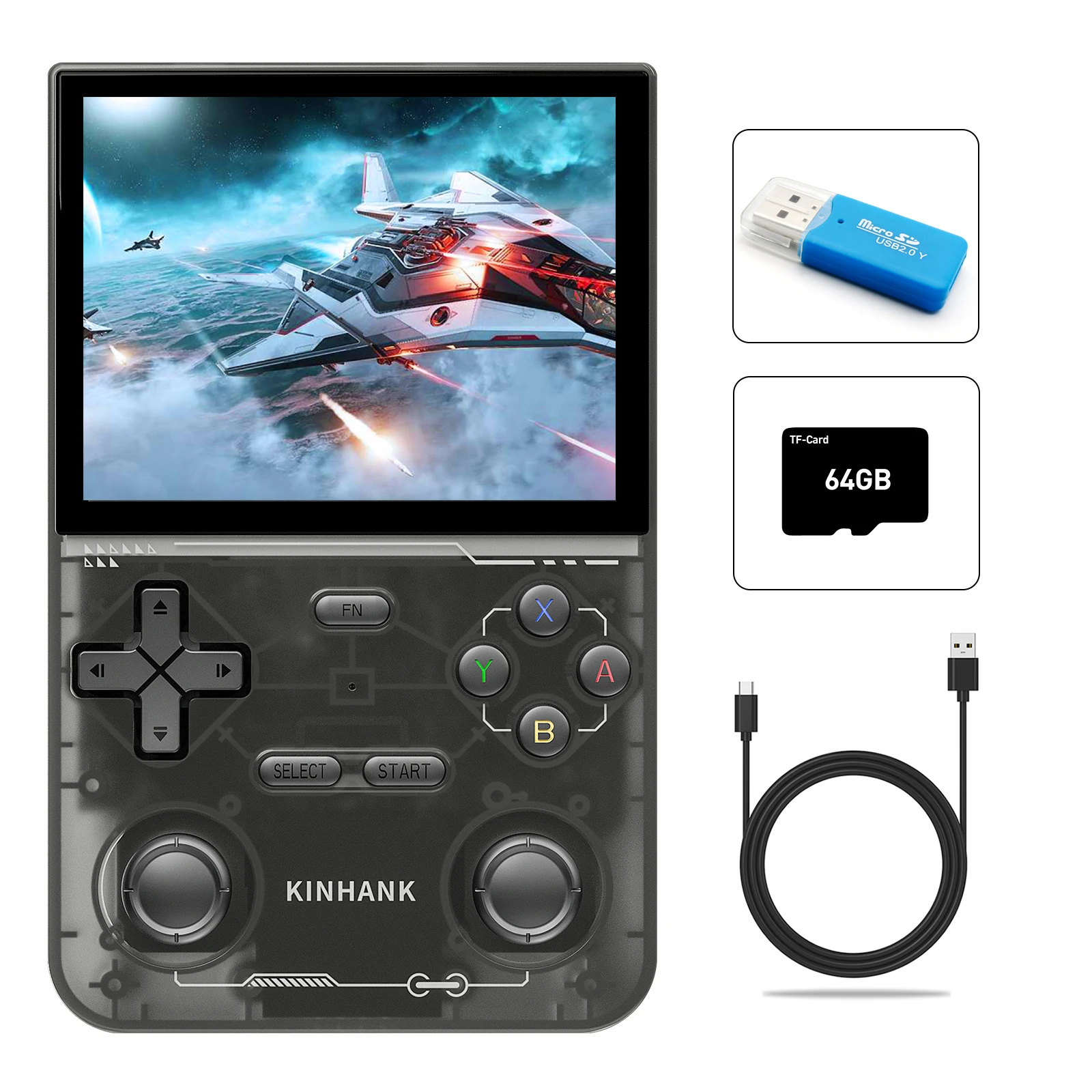 Open Source, K36 Retro, Handheld Video Game Console- 16,000 Game Emulator- 3.5 Inch IPS Screen - Image 8