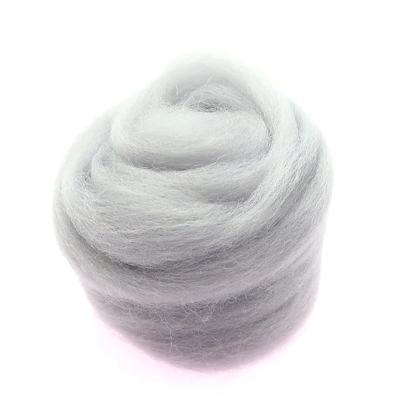 66S Basic Color Series Wool Fiber for Needle Felting - Image 4