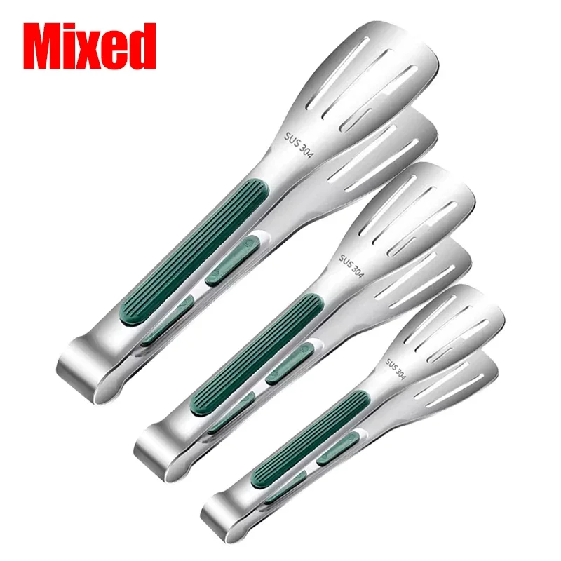 Stainless Steel Food Tongs- Non-slip Tongs- Cooking/Serving Tools- Kitchen Gadgets - Image 7