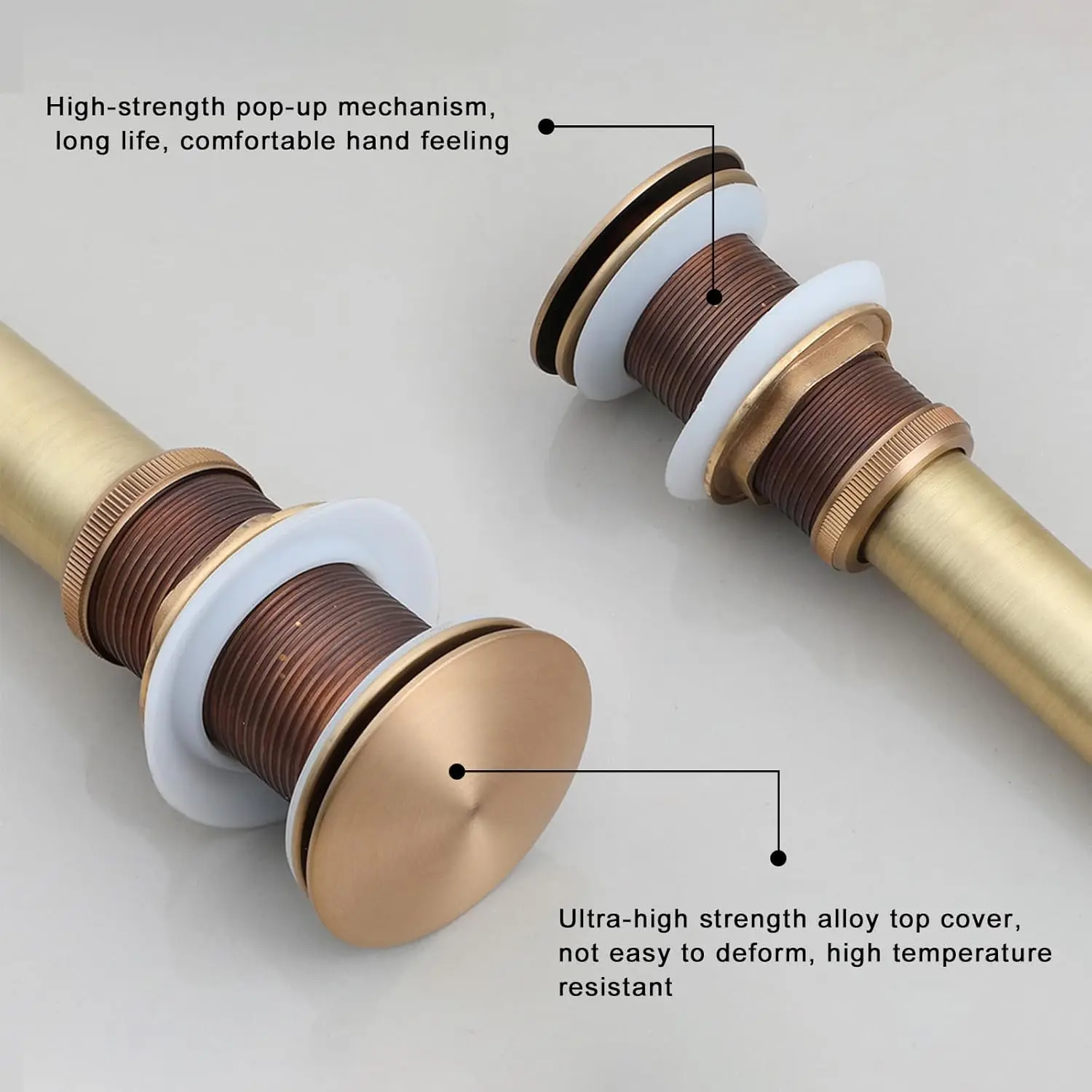 Bathroom Basin- Above Counter Sink- 18 Inch Round Basin- White Ceramic Sink with Single Handle Faucet (3 Variations) - Image 5