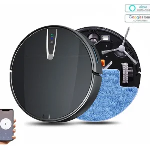 Smart Robot Vacuum/ Mop Cleaner- Voice Control- Autocharge Sweeping- Floor Cleaning