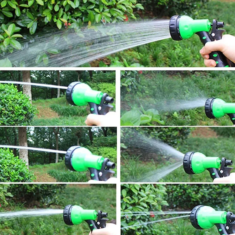 Expandable Magic Hose- High- 7 Water Spraying Functions, Garden Watering Hose - Image 6