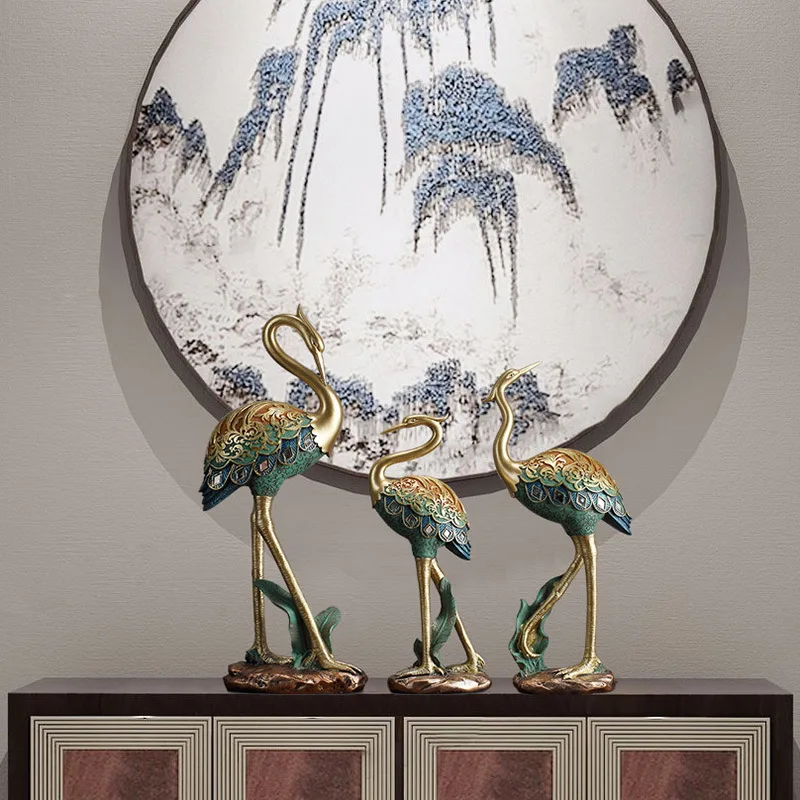 Hand Painted Crane- 3 Varieties - Image 3