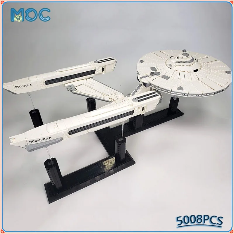 U.S.S. Enterprise NCC-1701-A - 5008 Pieces- Building Block Puzzle- Ages 14+ - Image 2