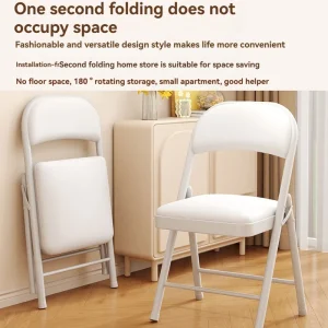 Simple Folding Chair- Updated Version of the Classic Folding Chair- Extra Seating- Many Colors