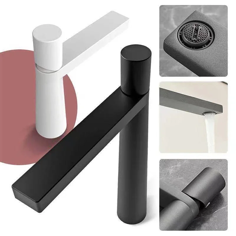 Bathroom Sink Faucet- Single Hole- Tall Vanity Basin Mixer Tap- Many Colors - Image 2