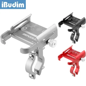 Bike Phone Holder- 360 Rotation Bicycle Phone Holder- for 4.7-7.0 inch Devices- Motorcycle Handlebar- Mobile Phone Stand