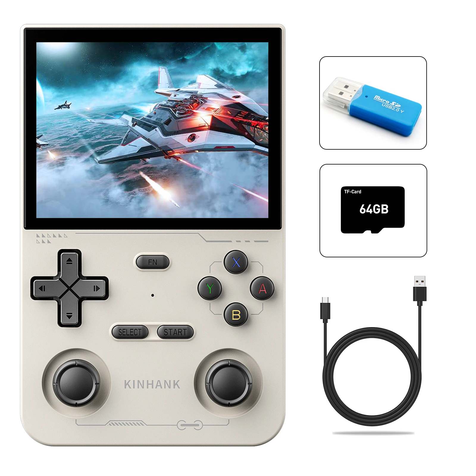 Open Source, K36 Retro, Handheld Video Game Console- 16,000 Game Emulator- 3.5 Inch IPS Screen - Image 9