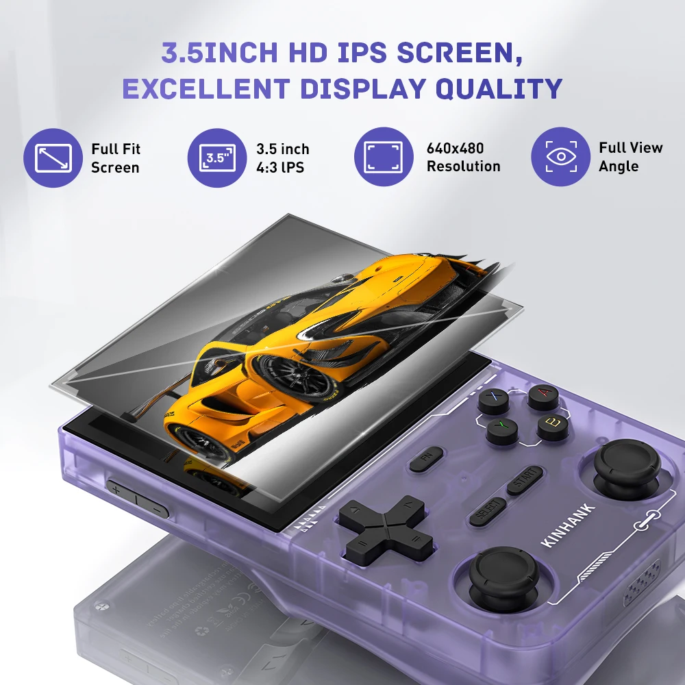 Open Source, K36 Retro, Handheld Video Game Console- 16,000 Game Emulator- 3.5 Inch IPS Screen - Image 3