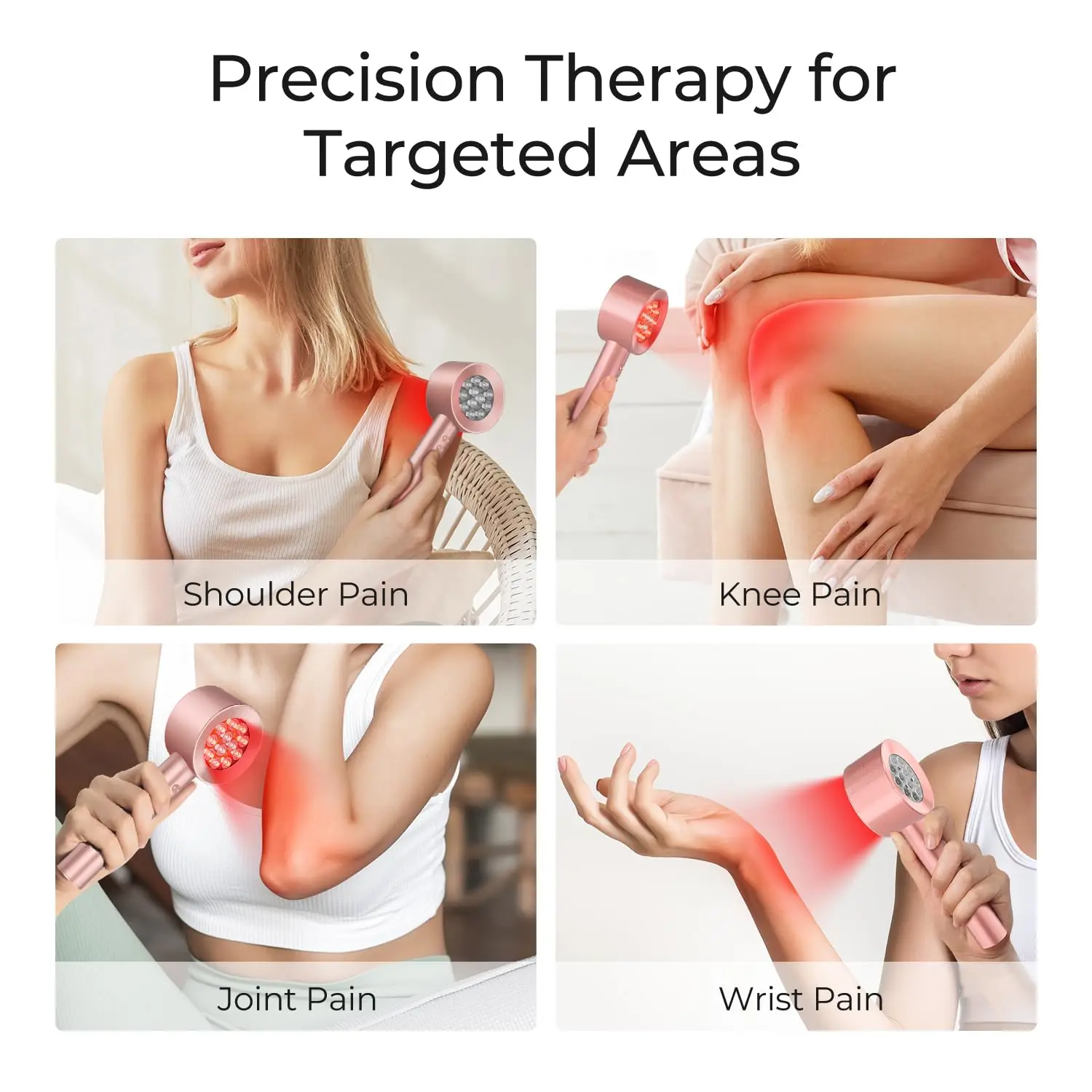 Skin Care Red Light Therapy- Anti Aging Infrared Lamp- Facial Beauty Device- Anti-Acne, Wrinkle Remover Device - Image 5