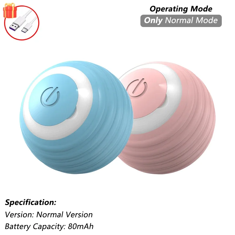 Cat/Dog Interactive Ball Toy- Automatic Rolling Ball with Tail- Rechargeable Smart Pet Interactive Toy- Intelligent Mouse for Cat - Image 16