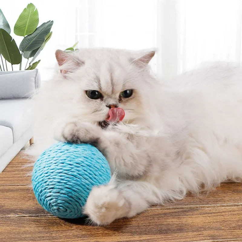 1PC, 10CM , Sisal Ball, Cat Toy - Image 5