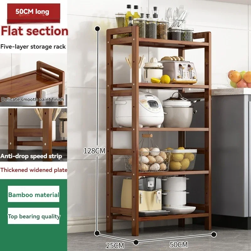 Kitchen Shelf Unit- Floor Standing Multi-Layer Storage Shelves- Extra Storage - Image 23