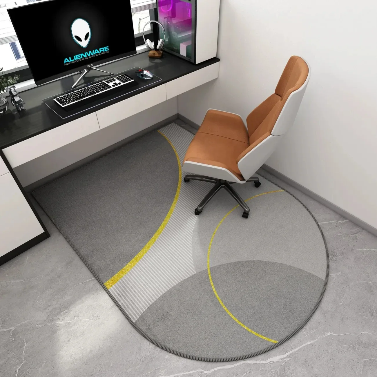 Computer Chair Floor Mat- Office Computer Swivel Chair Floor Mat- Many Styles and Sizes - Image 14