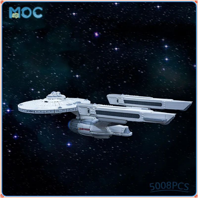 U.S.S. Enterprise NCC-1701-A - 5008 Pieces- Building Block Puzzle- Ages 14+ - Image 3
