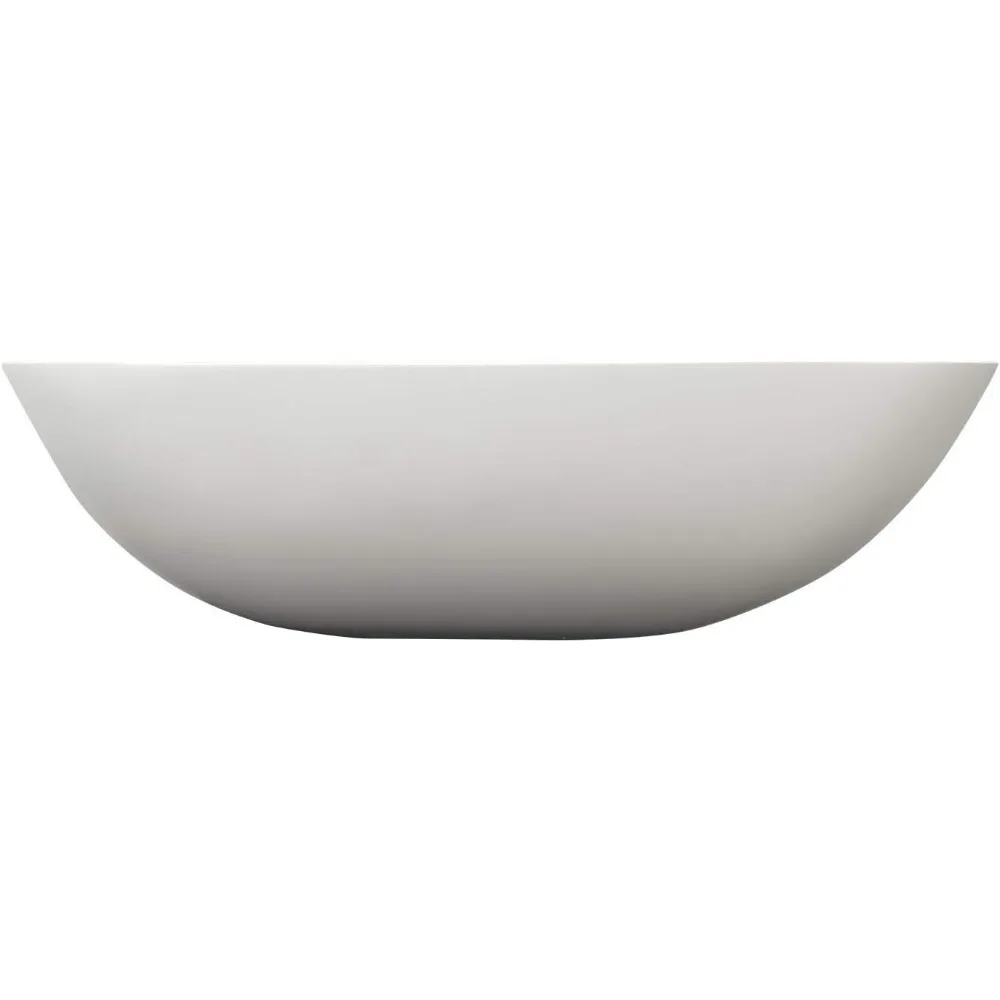 Canopus 24" Resin Vessel Bathroom Sink - White - Image 3