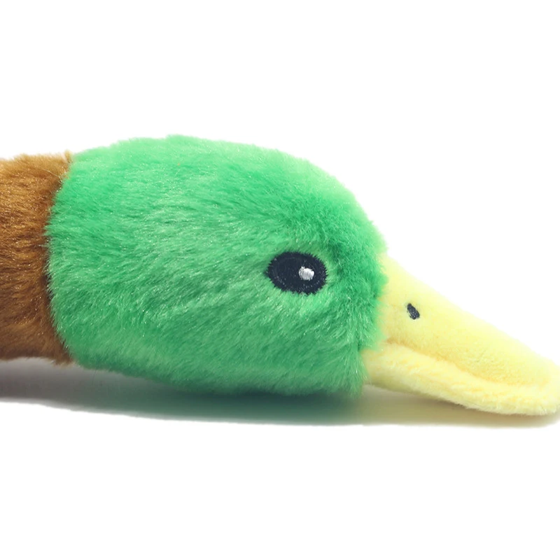 Plush Duck Sound- Stuffed Squeaky Animal- Dog Toy- Cleaning Teeth Dog Chew Rope - Image 5