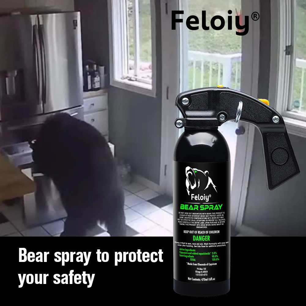 Bear Spray- Camping and Hiking Protection- Easy To Carry- Easy to Use - Image 4