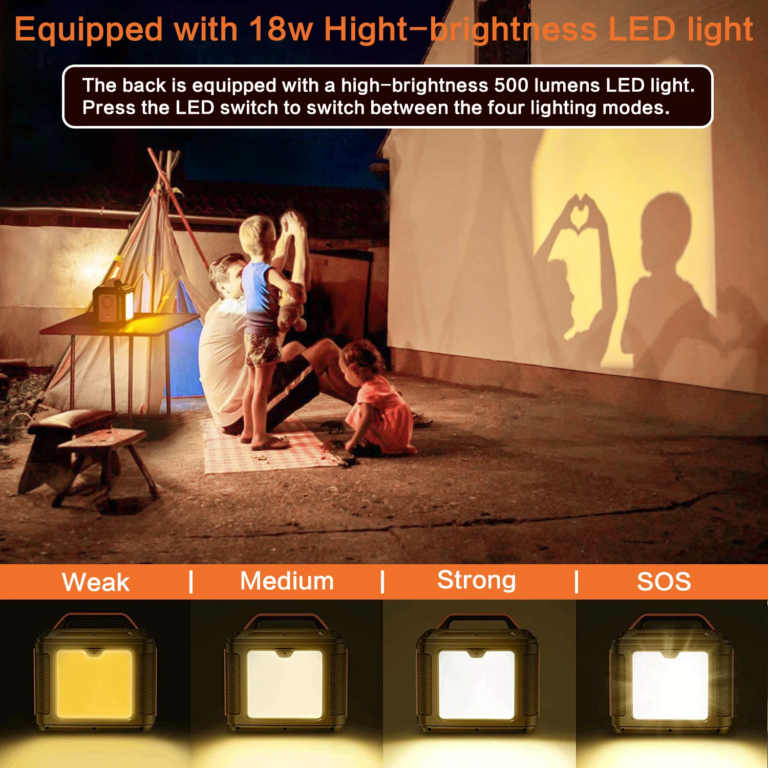 Portable Power Station- 110V, 296Wh Lithium-ion Solar Generator with 300 W AC Power- Outdoor Generator for Camping, Travel, Emergency - Image 5