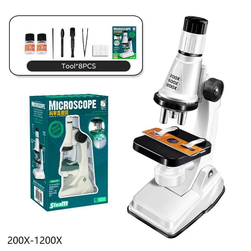 Kids' Educational Science Microscope- STEM Learning Kit Children- 3 Years and Up - Image 20