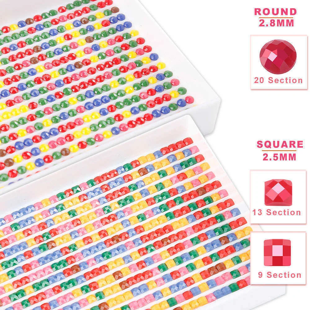 5D DIY Diamond Painting- Full Drill Square/Round- Penguin Diamond Embroidery - Image 4