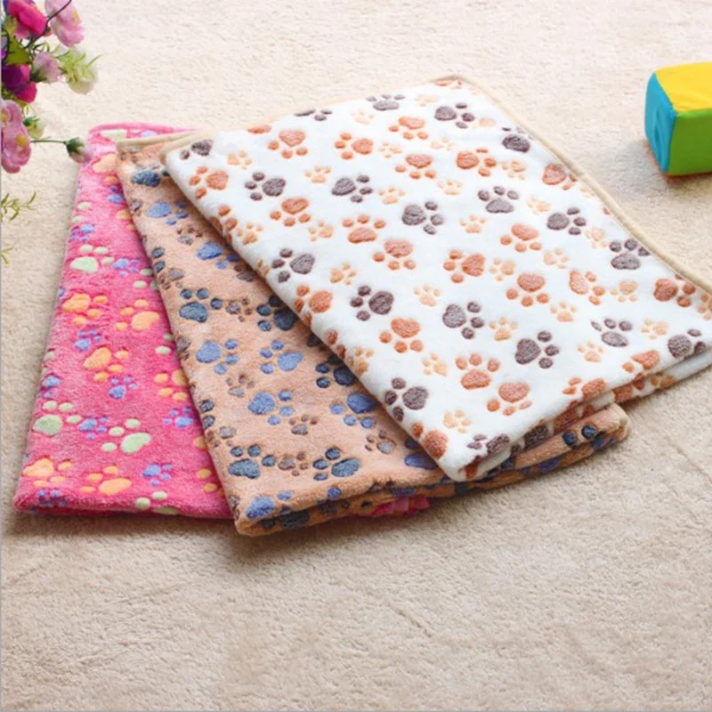 Soft Fleece Cat/ Dog Blanket Bed Mats- Warm Pet Blankets - Image 2