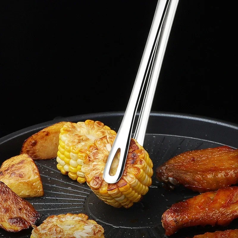 Kitchen Tongs- Barbecue Grill Tongs- Stainless Steel- BBQ Tools- Kitchen Gadgets - Image 2