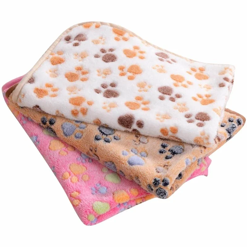Soft Fleece Cat/ Dog Blanket Bed Mats- Warm Pet Blankets - Image 3