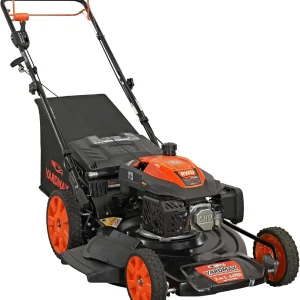 22-in. Self-Propelled Lawn Mower- 201cc- PACE 6 Speed- CVT High Wheel- RWD 3-in-1 Gas